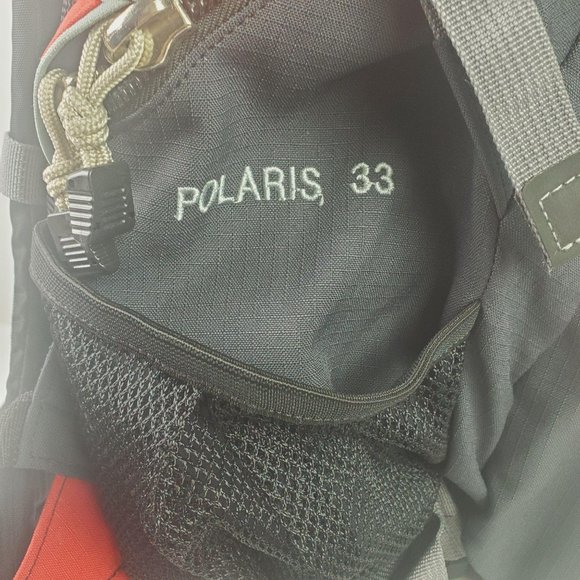 JanSport Polaris 33 Red and Black Camping Backpack - Picture 3 of 13